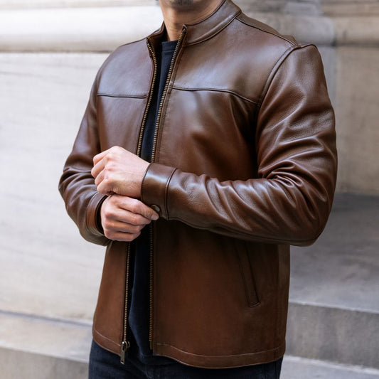 Rider Jacket | Rich Mahogany