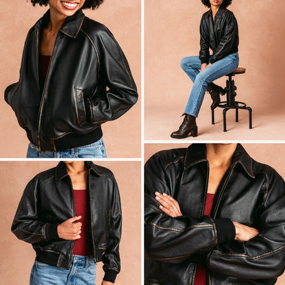 Major League Jacket | Black Mocha